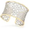Kendra Scott Candice Cuff Bracelet for Women(RHODIUM – RHODIUM METAL)