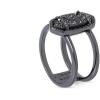 Kendra Scott Elyse Ring for Women, Fashion Jewelry(GUNMETAL – BLACK DRUSY)