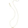 Kendra Scott Mom Sparkle Short Pendant Necklace, Demi-Fine Jewelry for Women(18K GOLD VERMEIL)