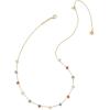 Kendra Scott Sierra Star Crystal Strand Necklace, Fashion Jewelry for Women(GOLD – RED WHITE BLUE MIX)