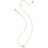 Kendra Scott Tatum Short Pendant Necklace, Fashion Jewelry for Women(GOLD – NEUTRAL MIX)