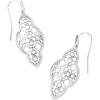 Kendra Scott Abbie Drop Earring, Fashion Jewelry for Women(RHODIUM)