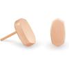 Kendra Scott Barrett Small Stud Earrings for Women, Everyday Fashion Jewelry(ROSE GOLD – ROSE GOLD METAL)