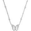 Kendra Scott Cailey Butterfly Pendant Necklace, Fashion Jewelry for Women(RHODIUM-IVORY MOTHER OF PEARL)
