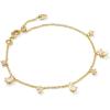 Kendra Scott Cailin Delicate Chain Bracelet, Fashion Jewelry for Women(GOLD – WHITE CUBIC ZIRCONIA)