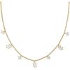 Kendra Scott Cailin Delicate Strand Necklace, Fashion Jewelry for Women(GOLD – WHITE CUBIC ZIRCONIA)