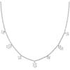 Kendra Scott Cailin Delicate Strand Necklace, Fashion Jewelry for Women(RHODIUM – WHITE CUBIC ZIRCONIA)