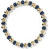 Kendra Scott Daphne Enamel Stretch Bracelet, Fashion Jewelry for Women(Gold Navy Enamel)