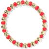 Kendra Scott Daphne Enamel Stretch Bracelet, Fashion Jewelry for Women(RED ENAMEL)