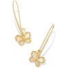 Kendra Scott Mae Butterfly Wire Drop Earrings, Fashion Jewelry for Women(GOLD – GOLDEN ABALONE)
