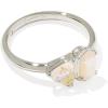 Kendra Scott Tatum Band Ring, Fashion Jewelry for Women(RHODIUM – NEUTRAL MIX)