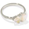Kendra Scott Tatum Band Ring, Fashion Jewelry for Women(Silver Neutral Mix)