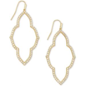 Kendra Scott Abbie Open Frame Earrings, Fashion Jewelry for Women(GOLD)