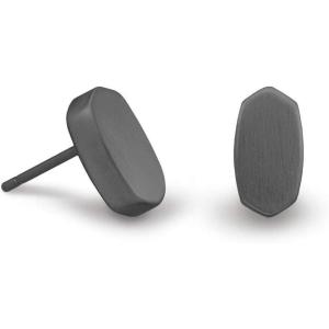 Kendra Scott Barrett Small Stud Earrings for Women, Everyday Fashion Jewelry(GUNMETAL – GUNMETAL METAL)