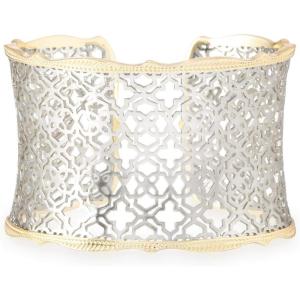 Kendra Scott Candice Cuff Bracelet for Women(GOLD – RHODIUM METAL)