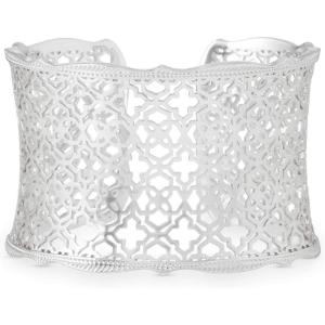 Kendra Scott Candice Cuff Bracelet for Women(RHODIUM – RHODIUM METAL)