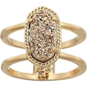 Kendra Scott Elyse Ring for Women, Fashion Jewelry(ROSE GOLD – ROSE GOLD DRUSY)