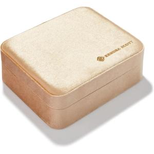 Kendra Scott Mattie Large Case in Champagne Velvet