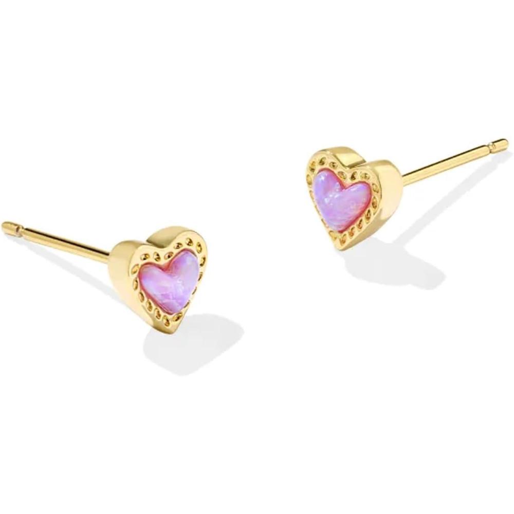 imageKendra Scott Mini Ari Heart Stud Earring Fashion Jewelry for Women