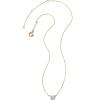 Kendra Scott Butterfly 14k Yellow Gold Necklace in White Diamond, Fine Jewelry for Women