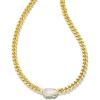 Kendra Scott Elisa 18k Gold Vermeil Curb Chain Necklace, Fine Jewelry for Women