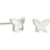 Kendra Scott Lillia Butterfly Stud Earrings in Rhodium-Plated Brass, Fashion Jewelry for Women