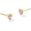 Kendra Scott Mini Ari Heart Stud Earring, Fashion Jewelry for Women