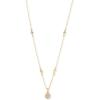 Kendra Scott Nola Pendant Necklace for Women, Fashion Jewelry(GOLD – IRIDESCENT DRUSY)