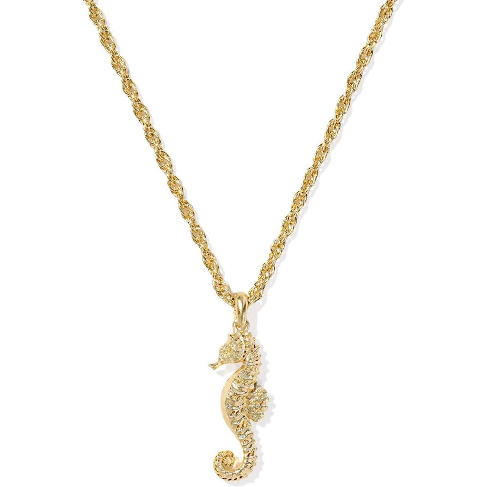 imageKendra Scott Seahorse Short Pendant NecklaceGOLD METAL