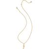 Kendra Scott Seahorse Short Pendant Necklace(GOLD METAL)