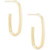 Kendra Scott Ellen Hoop Earrings for Women, Fashion Jewelry(GOLD)