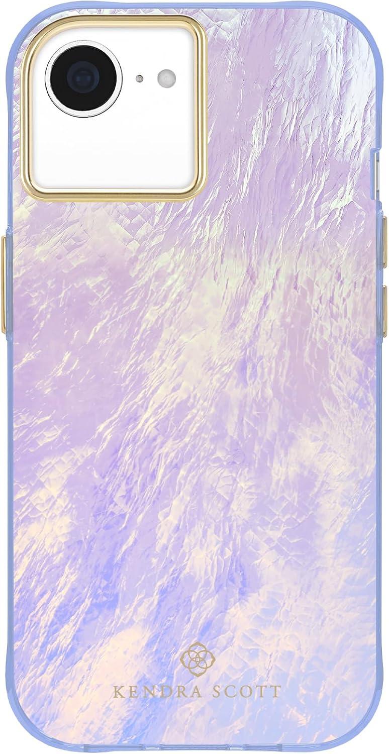 imageKendra Scott iPhone 17 Pro Max Case Compatible with MagSafe Designer Phone Case Blue PearlBlue Pearl