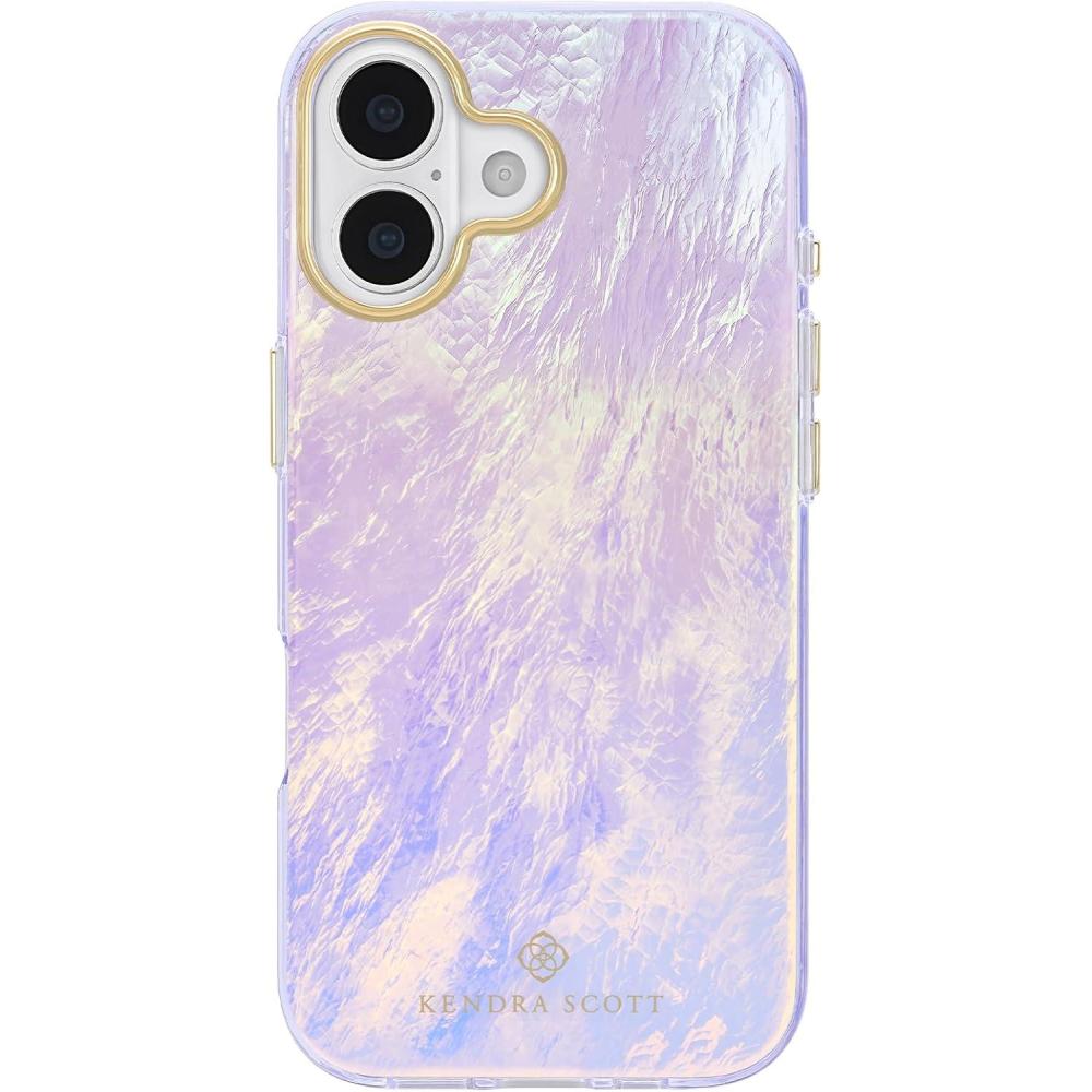 imageKendra Scott iPhone 17 Pro Max Case Compatible with MagSafe Designer Phone Case Blue PearlBlue Pearl