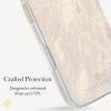Kendra Scott iPhone 17 Pro Max Case – Compatible with MagSafe – Designer Phone Case – Blue Pearl(Cream Pearl)