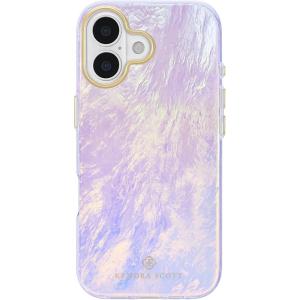 Kendra Scott iPhone 17 Pro Max Case – Compatible with MagSafe – Designer Phone Case – Blue Pearl(Blue Pearl)