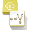 Kendra Scott Mama & Mikki Gift Set, Fashion Jewelry for Women(GOLD METAL)